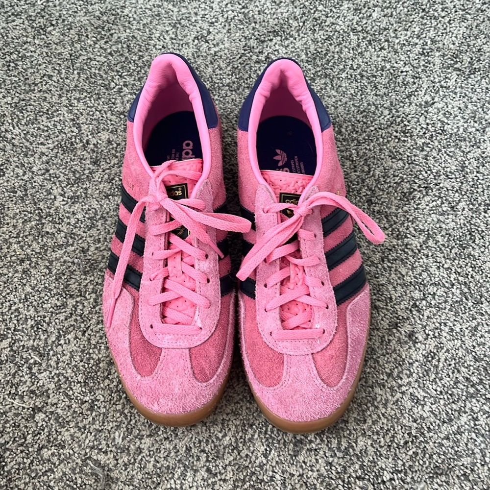 Pink Adidas Gazelle
